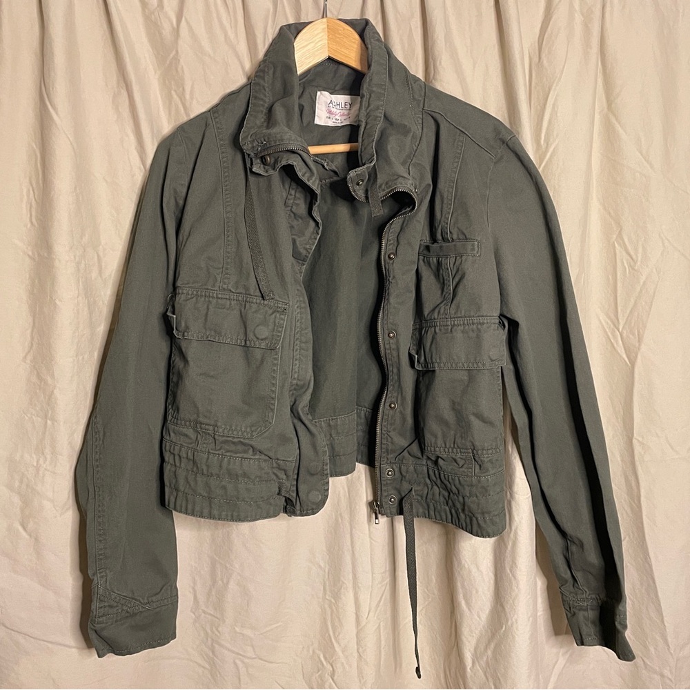 Ashley By 26 International green jacket, part of the Utility Collection, size L